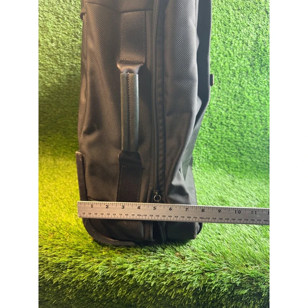 TUMI 22900DH Alpha Ballistic Black Soft Shell Rolling Wheeled Carry On 22x16x9